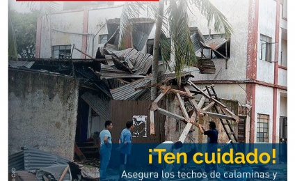 Advertencia zona costera - Ante el pronóstico de incremento de vientos en la costa del 16 al 19 de mayo, el #COENRecomienda