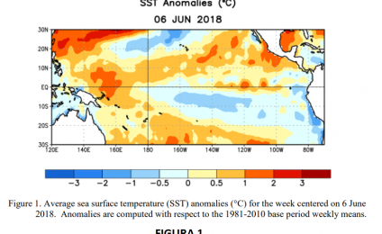 Informe: 14 June 2018 - NOAA ENSO